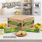 Galletas Gamesa Emperador Piruetas Limon Caja C/16pzs 115gr