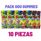 Gou Gummies Frutales Pack De 10 Gomitas De 35g
