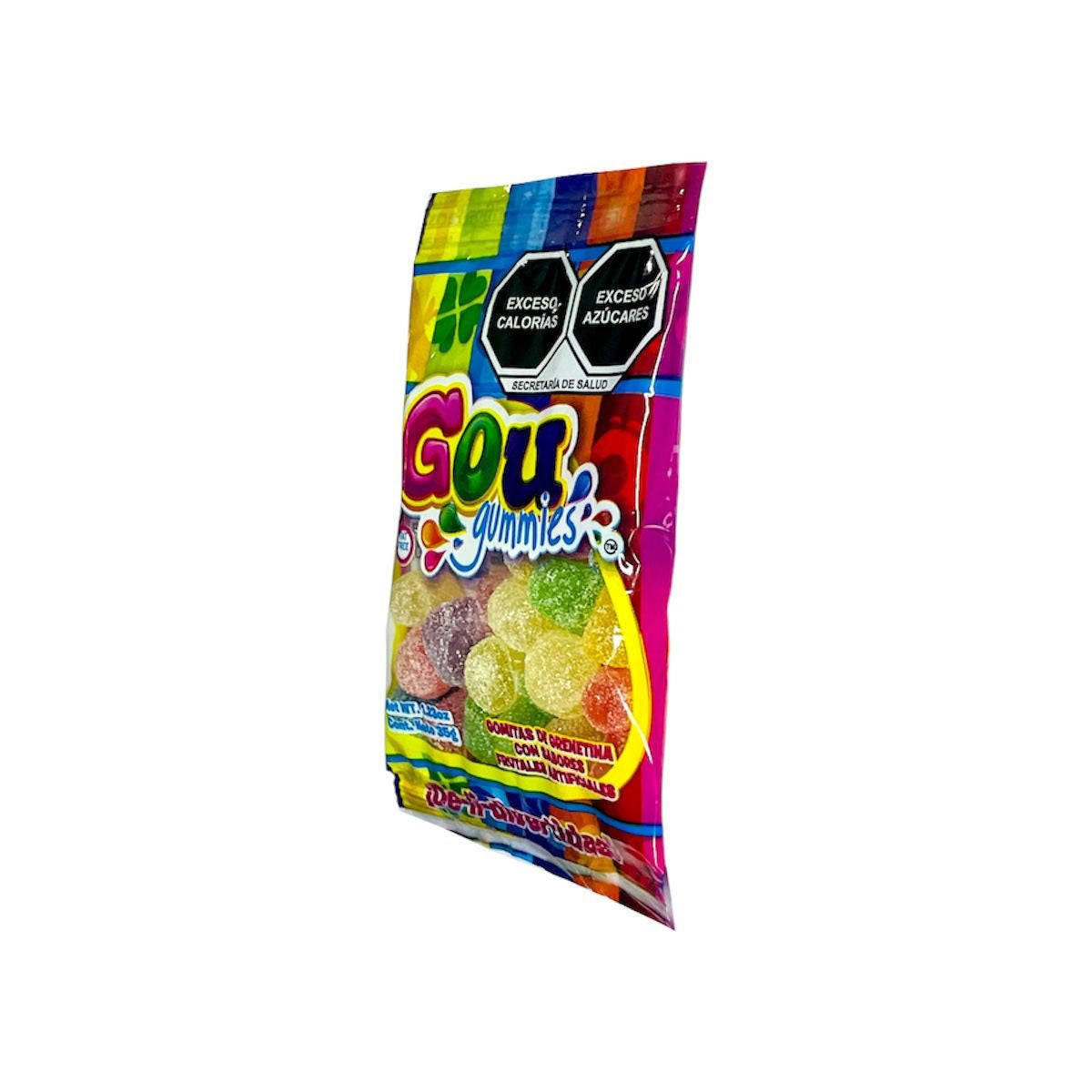Gou Gummies Frutales Pack De 10 Gomitas De 35g