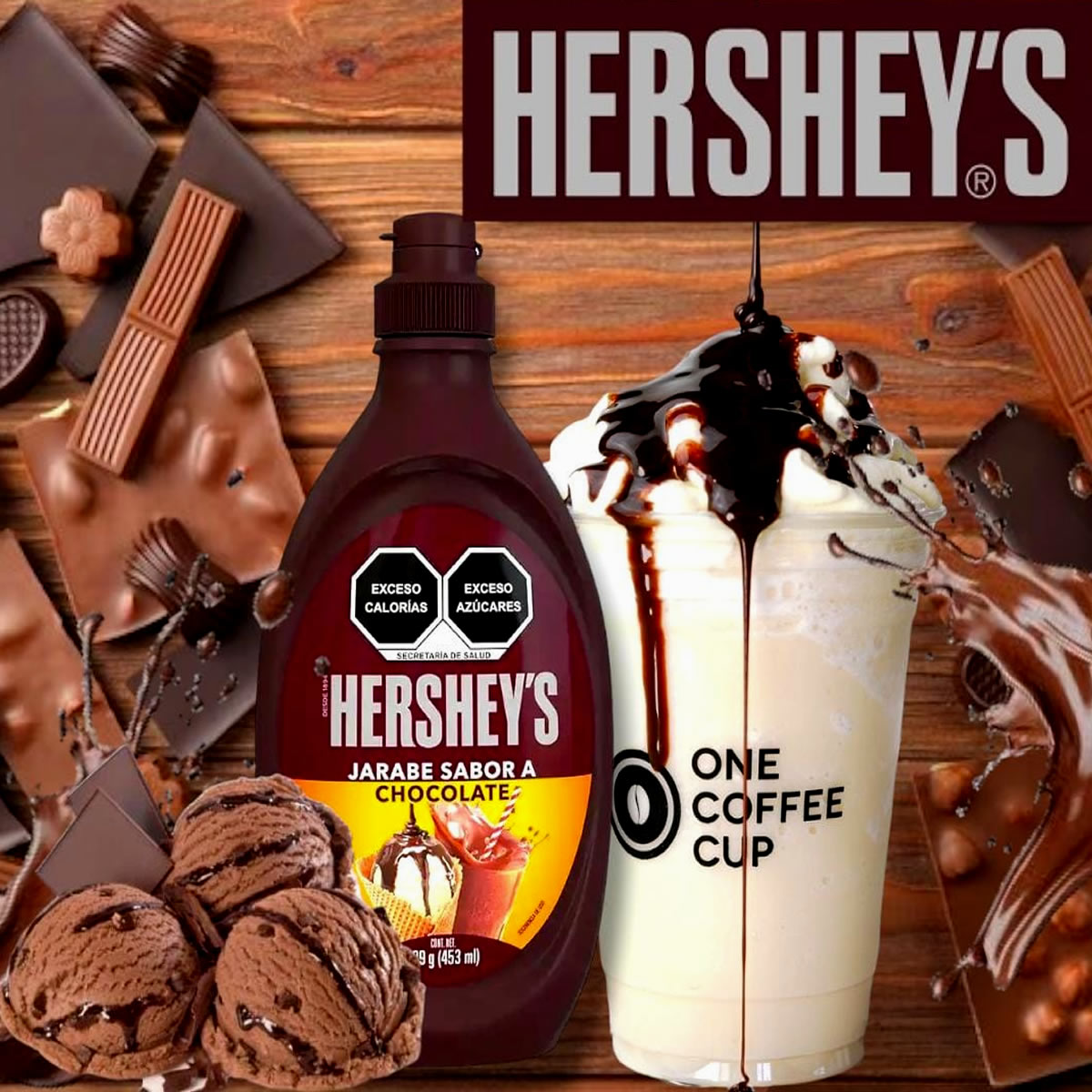 Jarabe Hershey´s Sabor A Chocolate 589g