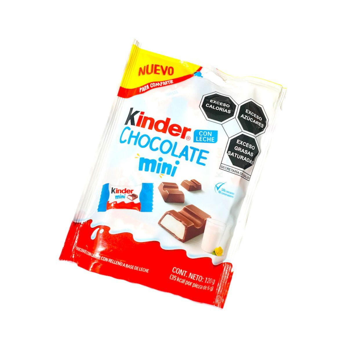 Kinder Chocolate Mini Con Leche 20Pz