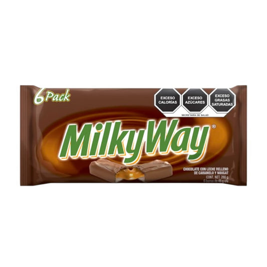 MilkyWay Chocolate Con Leche Relleno De Caramelo 6Pack