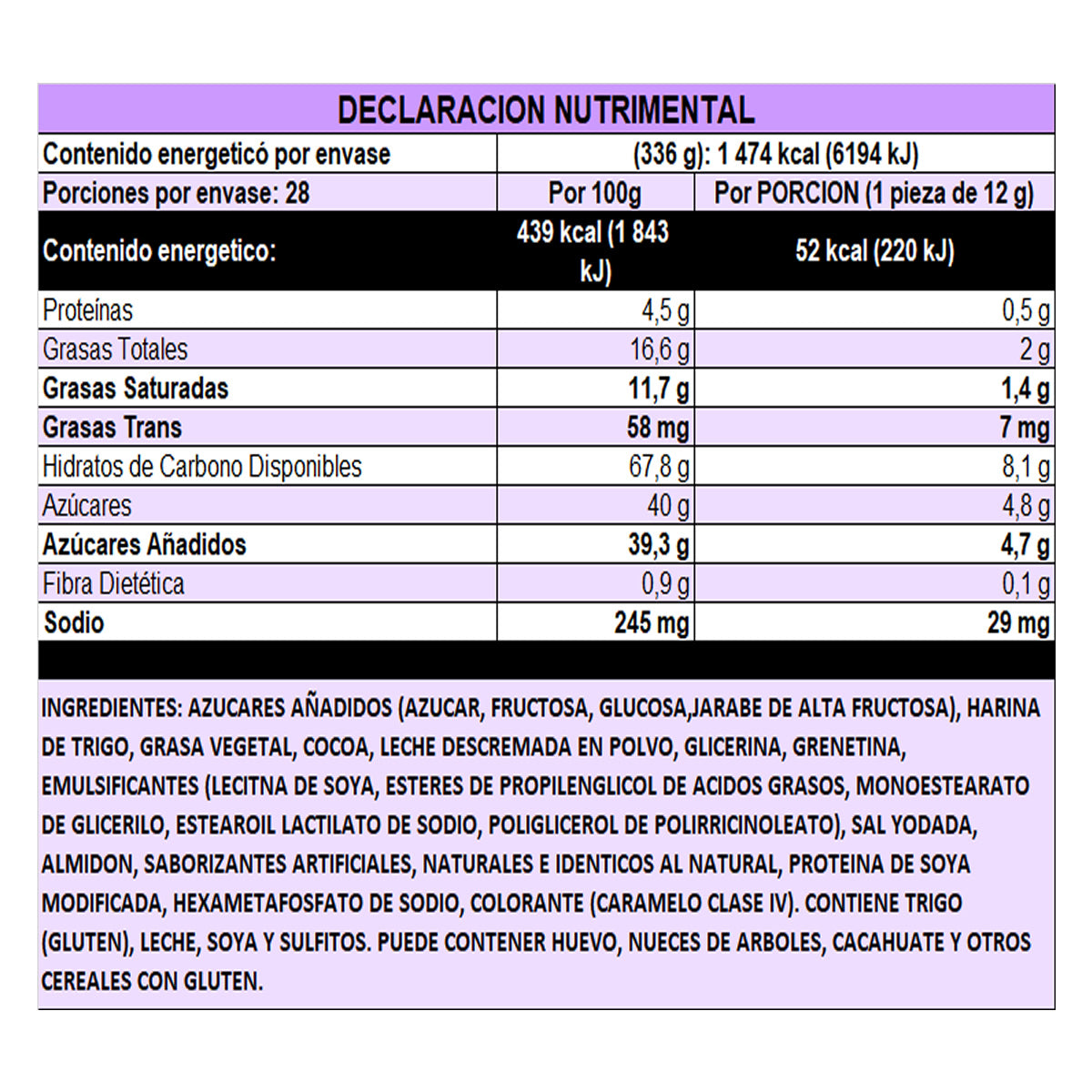 Mini Mamut Galletas Cubiertas De Chocolate Con Malvavisco 28 Piezas