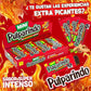 Pulparindo Mini Extra Picante De La Rosa 24 Piezas