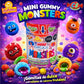 Mini Gummy Monsters Gomita Con Relleno Frutal 120Pz Las Delicias