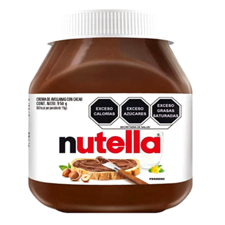 Nutella Crema De Avellanas Con Cacao 950G