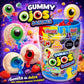 Gummy Ojos Saltones Gomita Con Relleno Frutal 30Pz Las Delicias