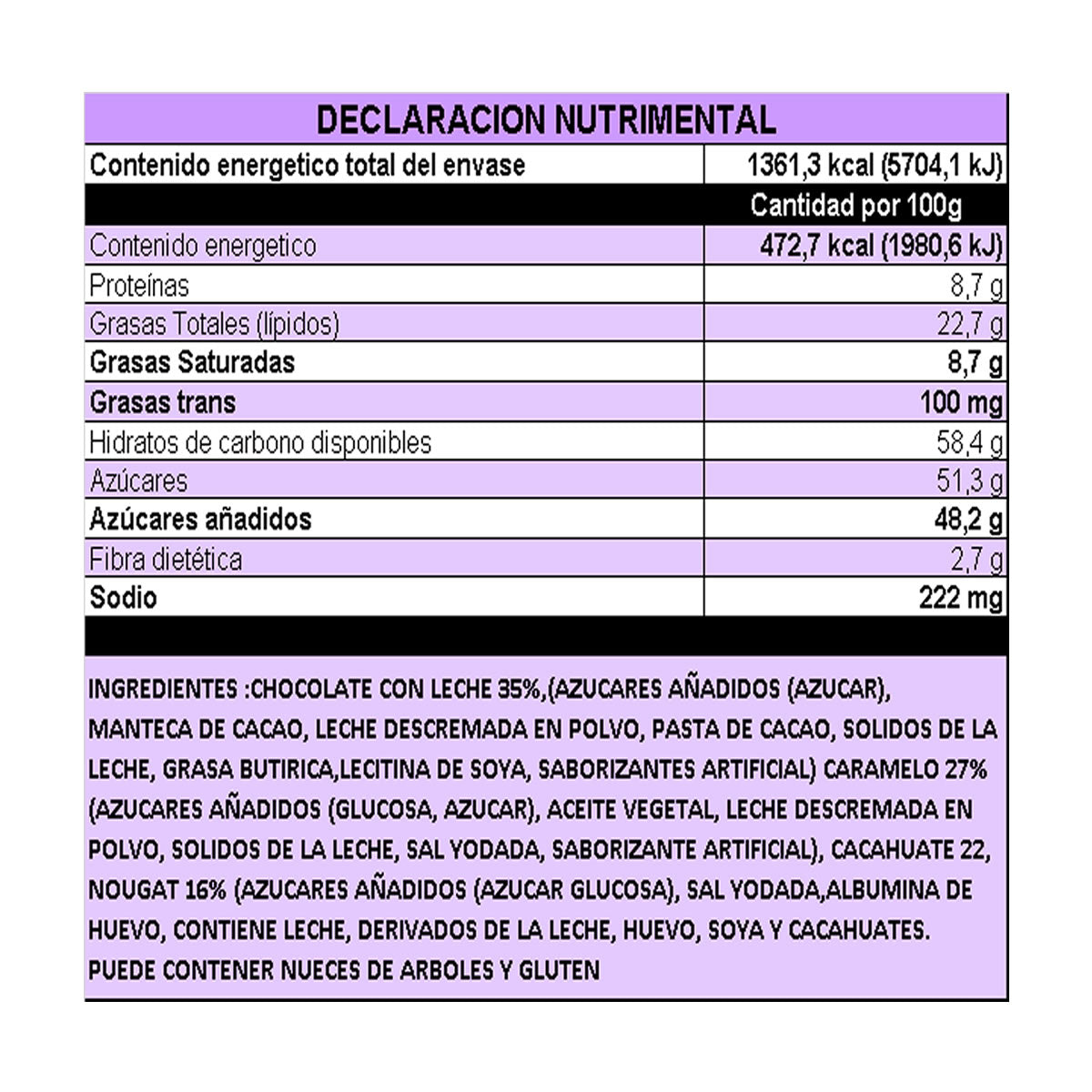 Snickers Chocolate Con Leche Relleno De Caramelo Y Cacahuate 6Pack