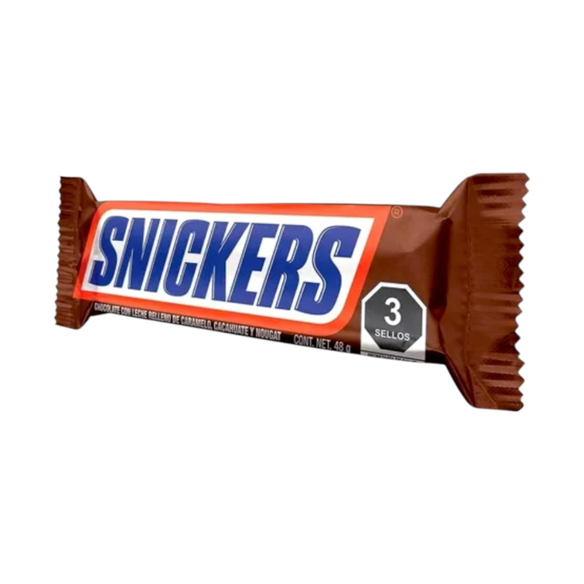 Snickers Chocolate Con Leche Relleno De Caramelo Y Cacahuate 6Pack