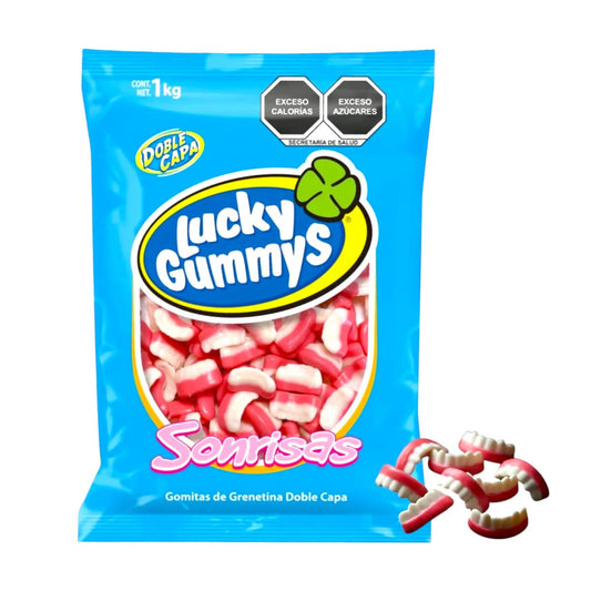 Gomitas Lucky Gummys Sonrisas 1kg