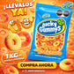 Gomitas Lucky Gummys Aros De Durazno 1Kg