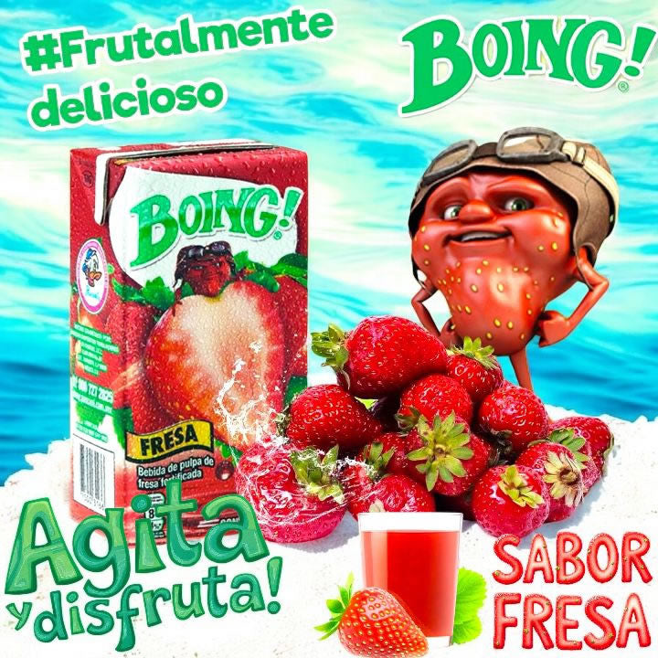 Boing Jugos De Sabores Surtidos 250ml Con 27 Piezas – Dulceria tobi