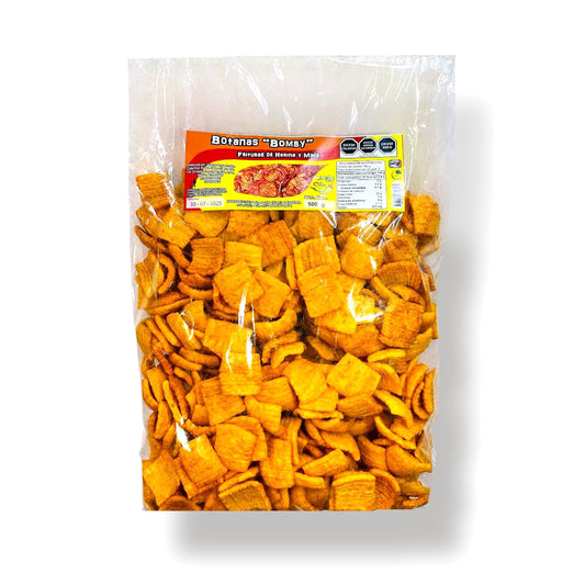 Fritura Chicharron En Forma De Cuadro Con Chile 500gr