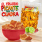 Fritura Chicharron En Forma De Cuadro Con Chile 500gr