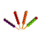 Gummy Brocheta Frutas Gomitas Con Relleno Frutal 30Pzas Las Delicias