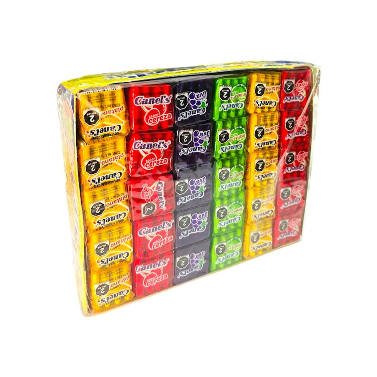 Chicle Canel’s Frutal Goma De Mascar Sabores Surtidos 4’s Con 60 Pzas