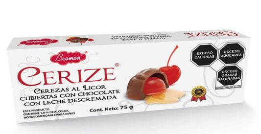 Cerize Bremen Cerezas Al Licor Cubierta Chocolate 75g