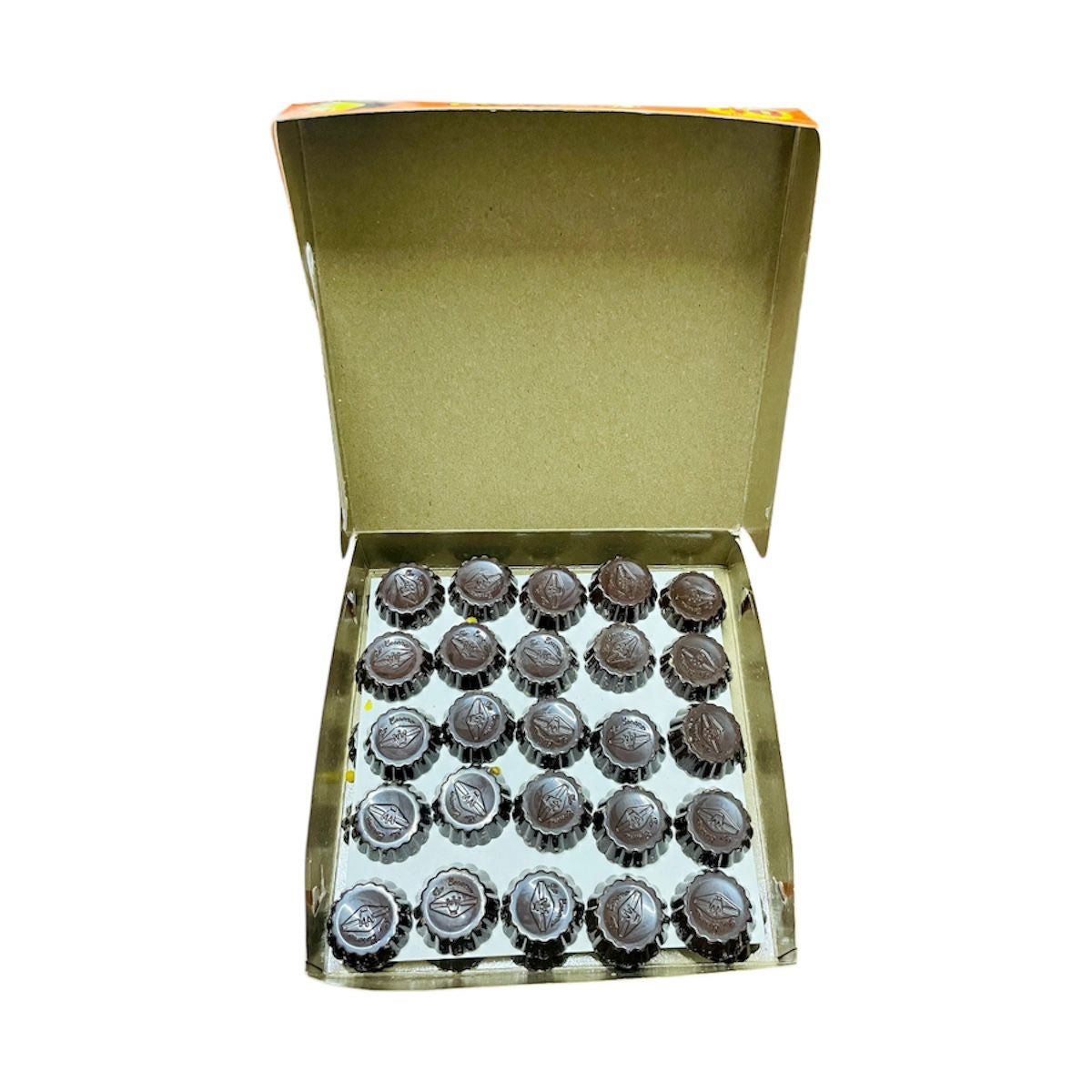 Canasta De Chocolate Con Relleno De Rompope La Corona 50Pzas