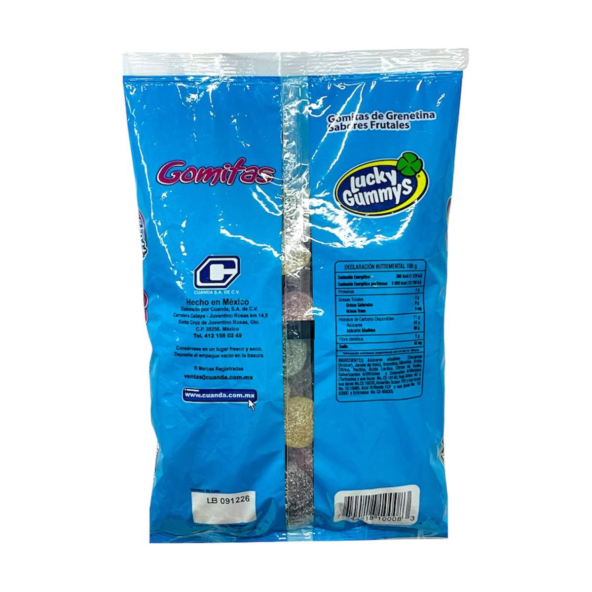 Gomitas Lucky Gummys Gomitas Sabores Frutales 1Kg