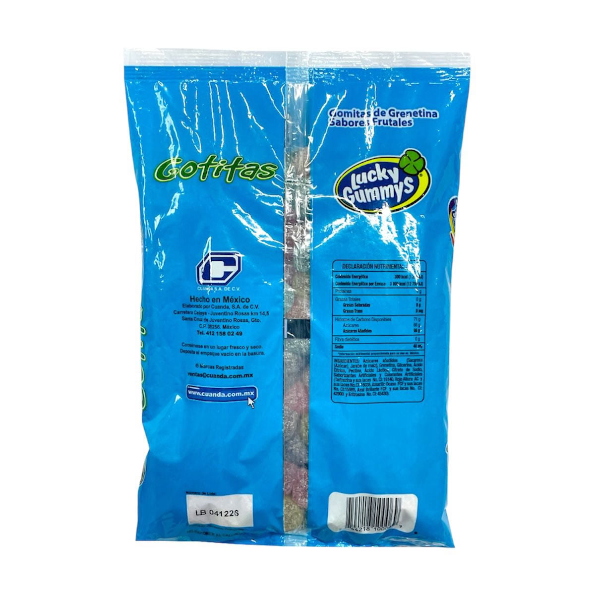 Gomitas Lucky Gummys Gotitas Sabores Frutales 1Kg