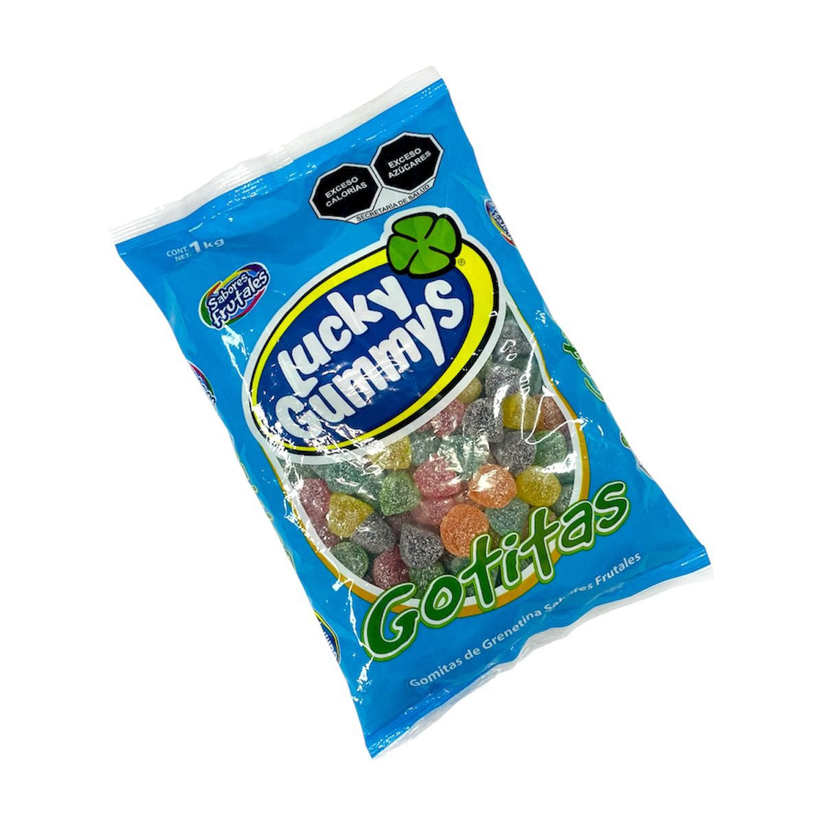 Gomitas Lucky Gummys Gotitas Sabores Frutales 1Kg