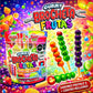 Gummy Brocheta Frutas Gomitas Con Relleno Frutal 30Pzas Las Delicias