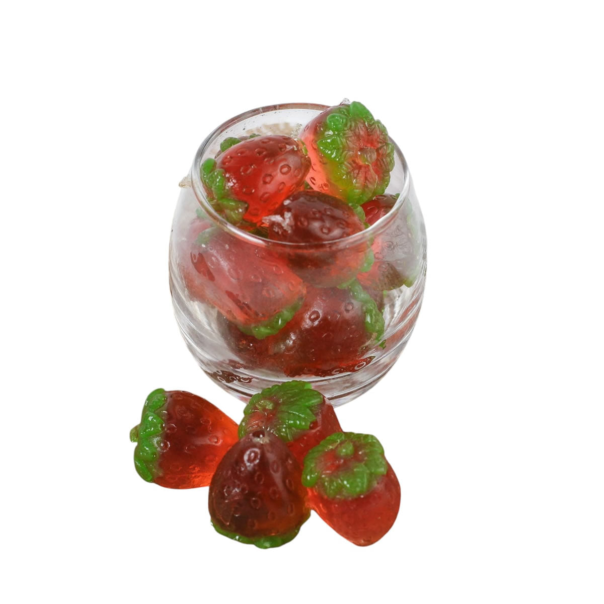 Las Delicias Gummys Fresa Rebanaditas Sabor Fresa 1Kg