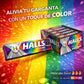 Halls Caramelo Macizo Sabores Frutales Colors 12 Piezas