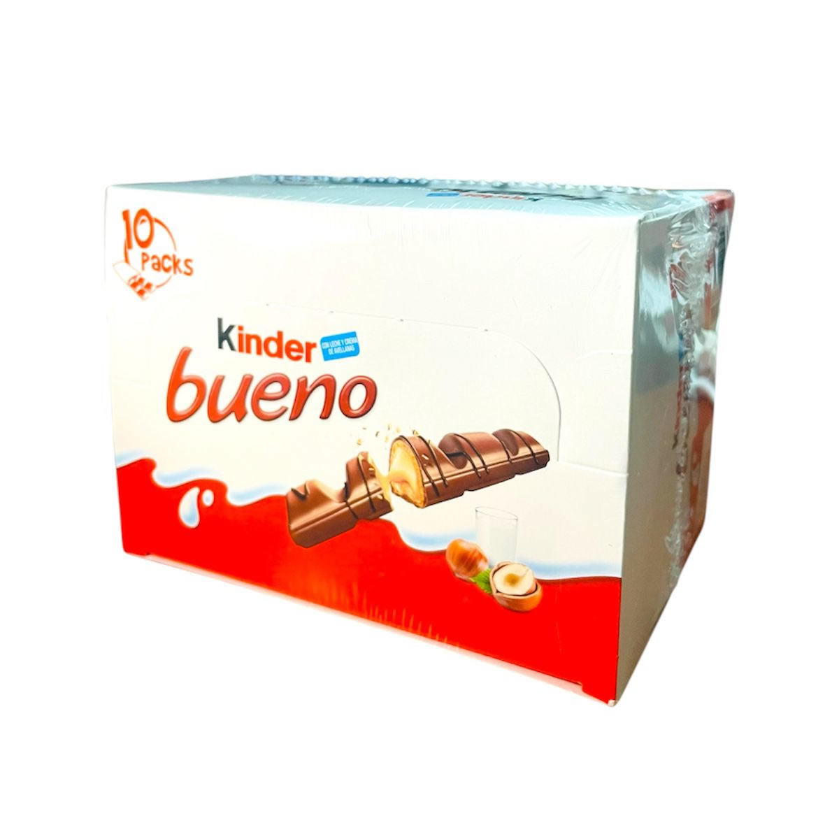 Kinder Bueno Galleta Con Relleno Cremoso A Avellanas 10 Pz
