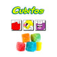 Gomitas Lucky Gummys Cubitos Sabores Frutales 1Kg