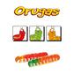 Gomitas Lucky Gummys Orugas Sabores Frutales 1Kg