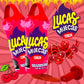Lucas Muecas Paleta De Caramelo Sabor Cereza Con Chile En Polvo 10pz 240gr
