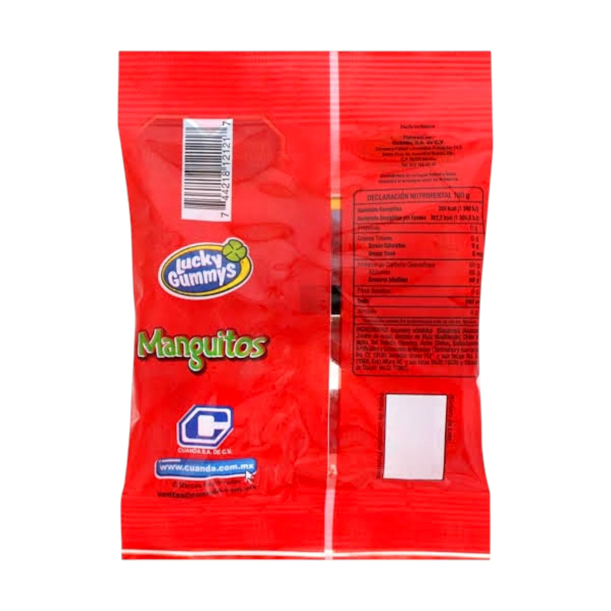 Gomitas Lucky Gummys Manguitos Enchilados 96g