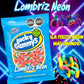 Gomitas Lucky Gummys Lombriz Neon Sabores Frutales 1kg