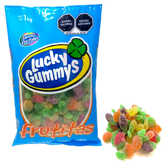 Gomitas Lucky Gummys Frutitas 1 Kg