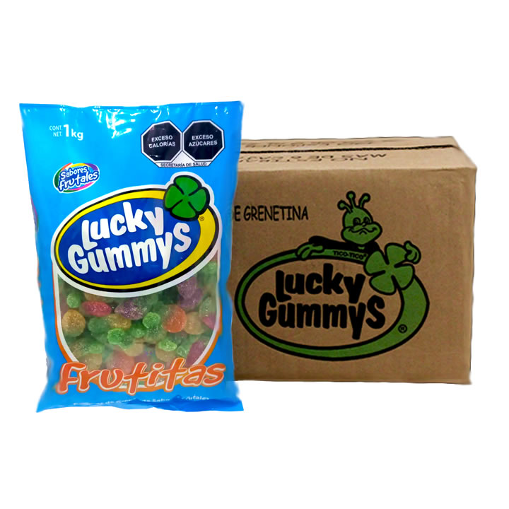 Gomitas Lucky Gummys Frutitas 1 Kg