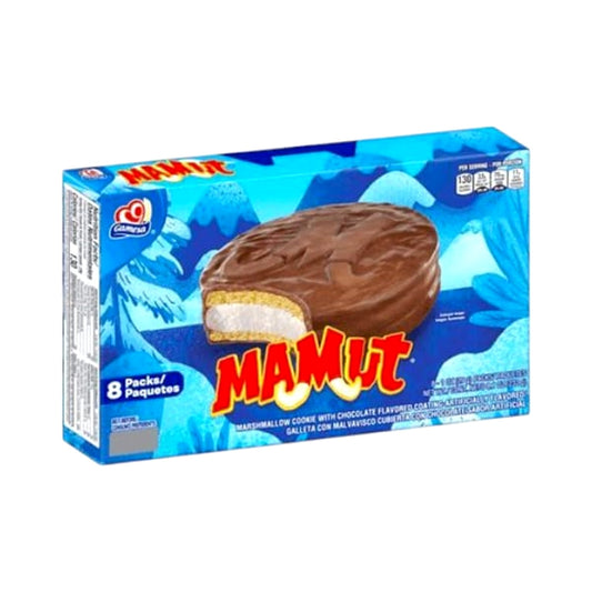 Mamut Galletas Con Malvavisco Y Cobertura Sabor A Chocolate 8 Paketines