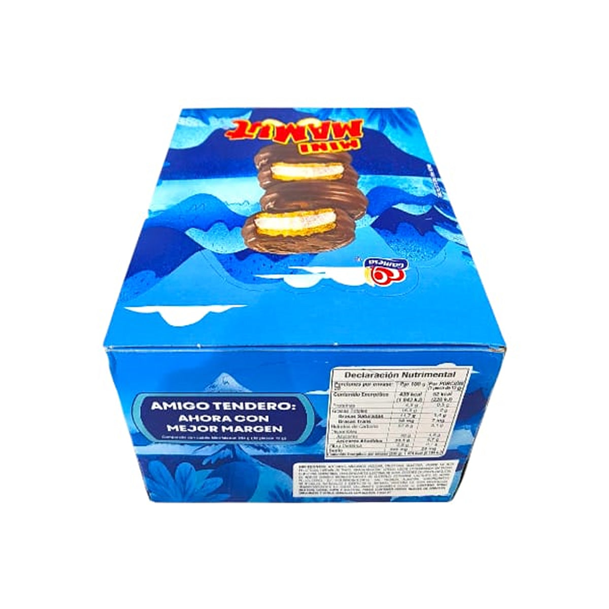 Mini Mamut Galletas Cubiertas De Chocolate Con Malvavisco 28 Piezas
