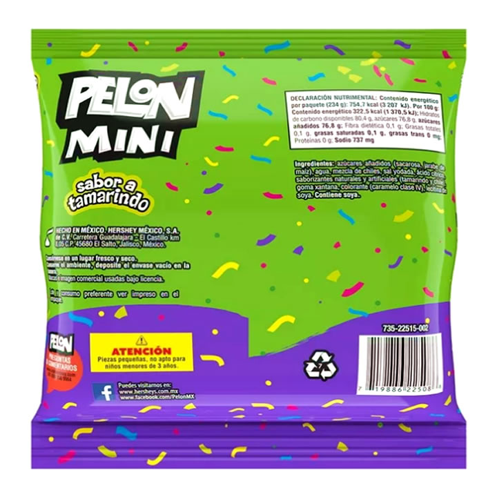 Pelon Pelo Rico Mini Sabor Tamarindo 18 Piezas – Dulceria tobi
