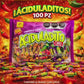 Aciduladito Caramelos Suaves De la Rosa Sabores Frutales 100 piezas
