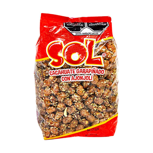 Sol Cacahuate Garapiñado Con Ajonjolí Botana 1kg