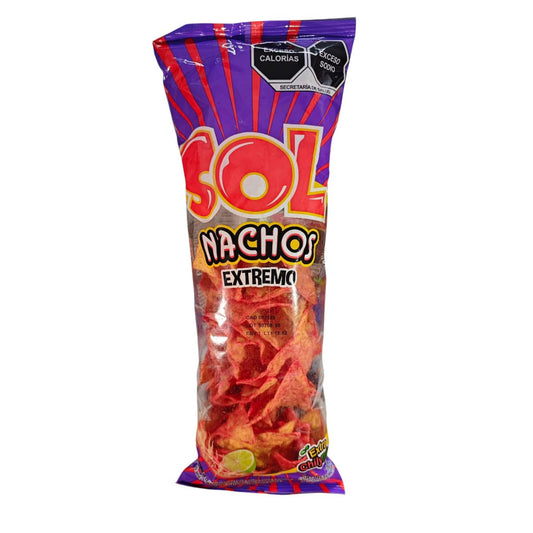 Sol Nachos Extremo Chile y Limon 100gr