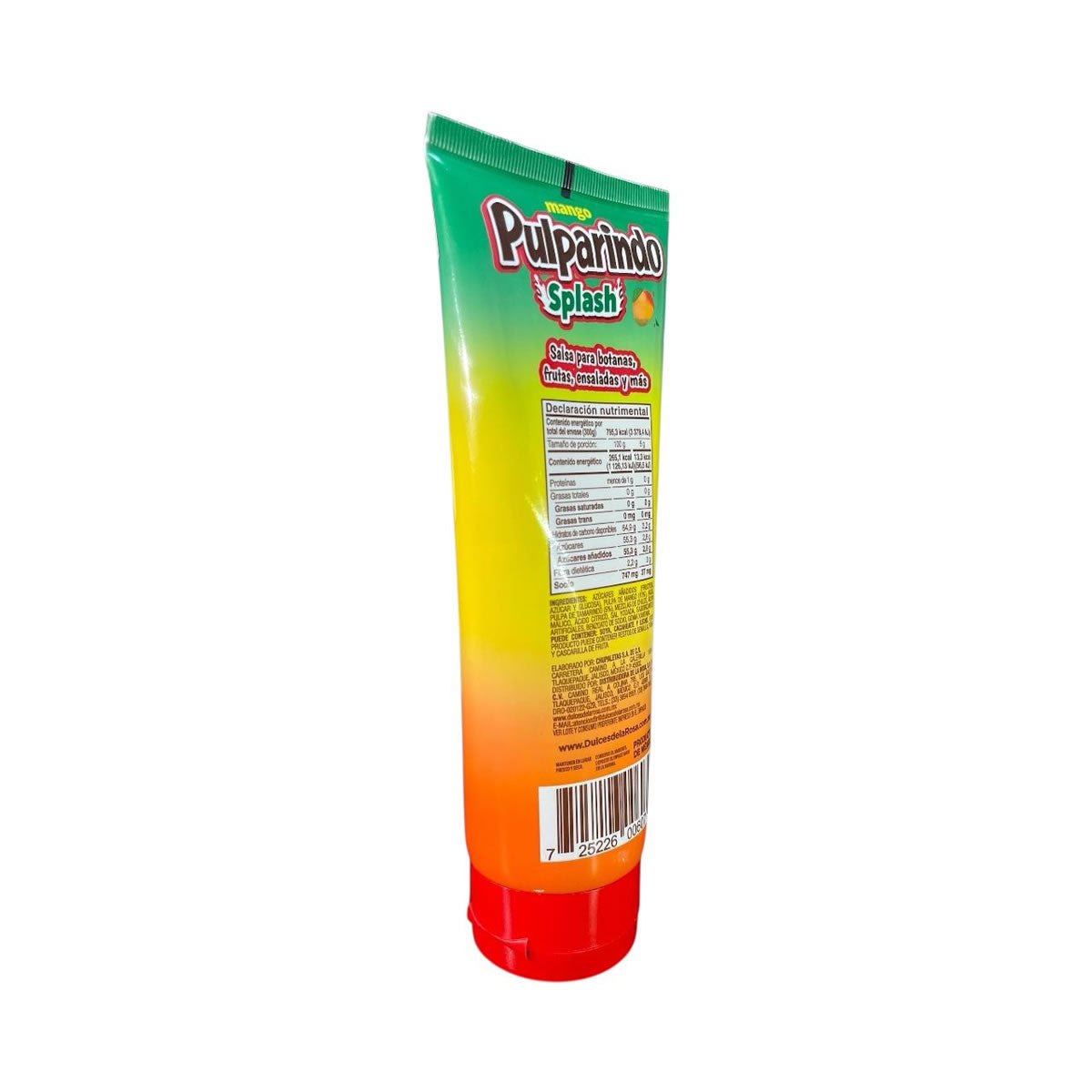 Pulparindo Splash Salsa Agridulce Y Picante Sabor Mango 300gr