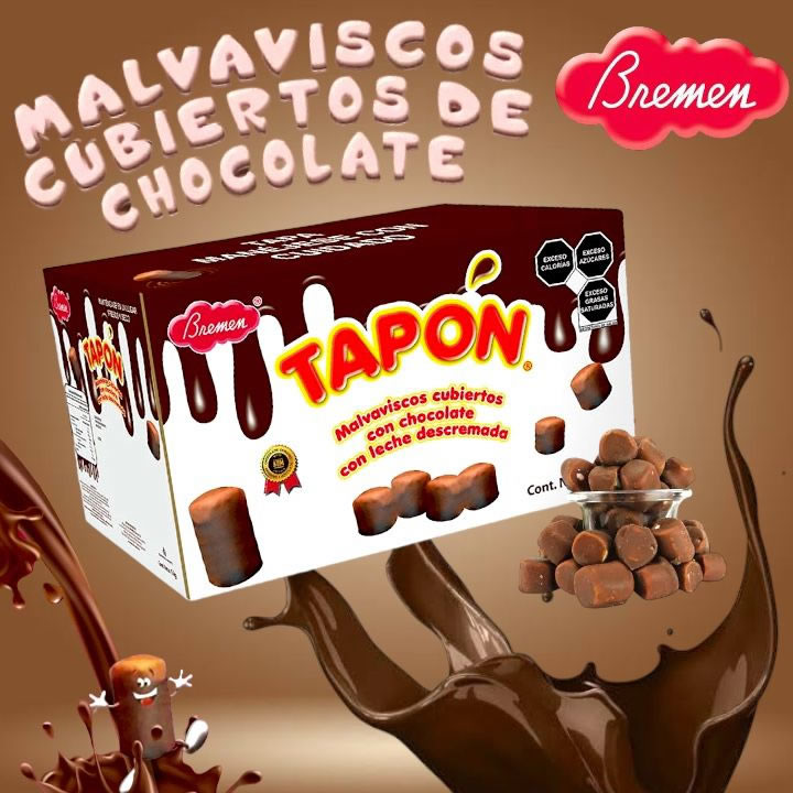 Bremen Malvavisco Mini Cubierto Con Chocolate Caja De 1Kg