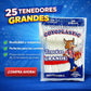 Tenedor Jumbo Coyoplastic De Plástico Desechable Grande 25 Pzas