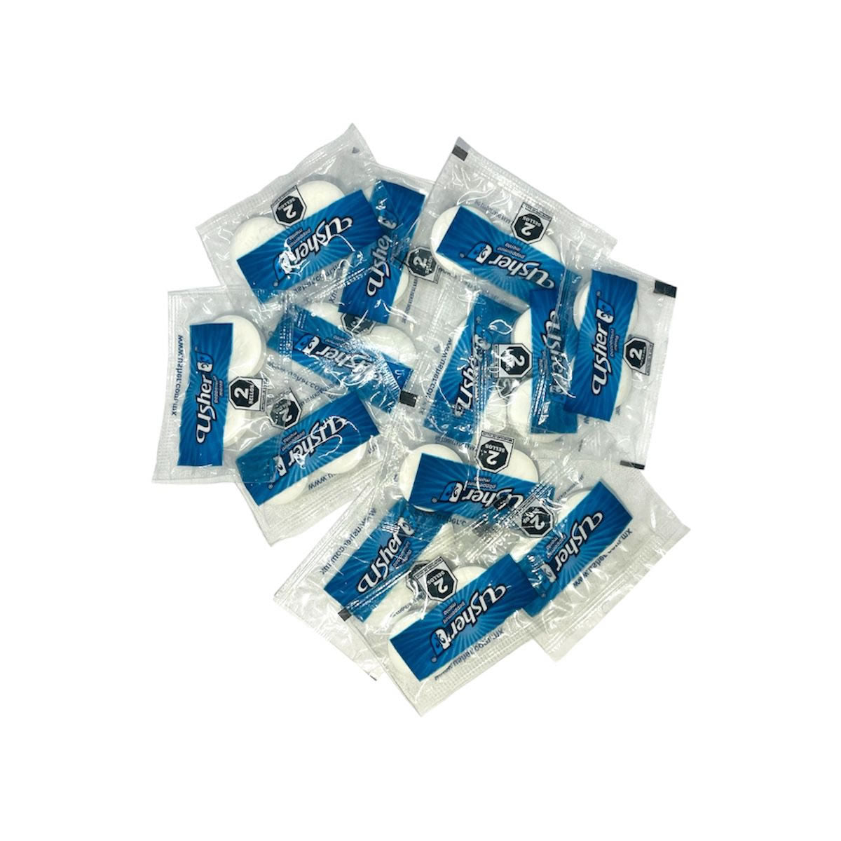 Usher Menta Pastilla Comprimida 310gr Aprox 100Pzas