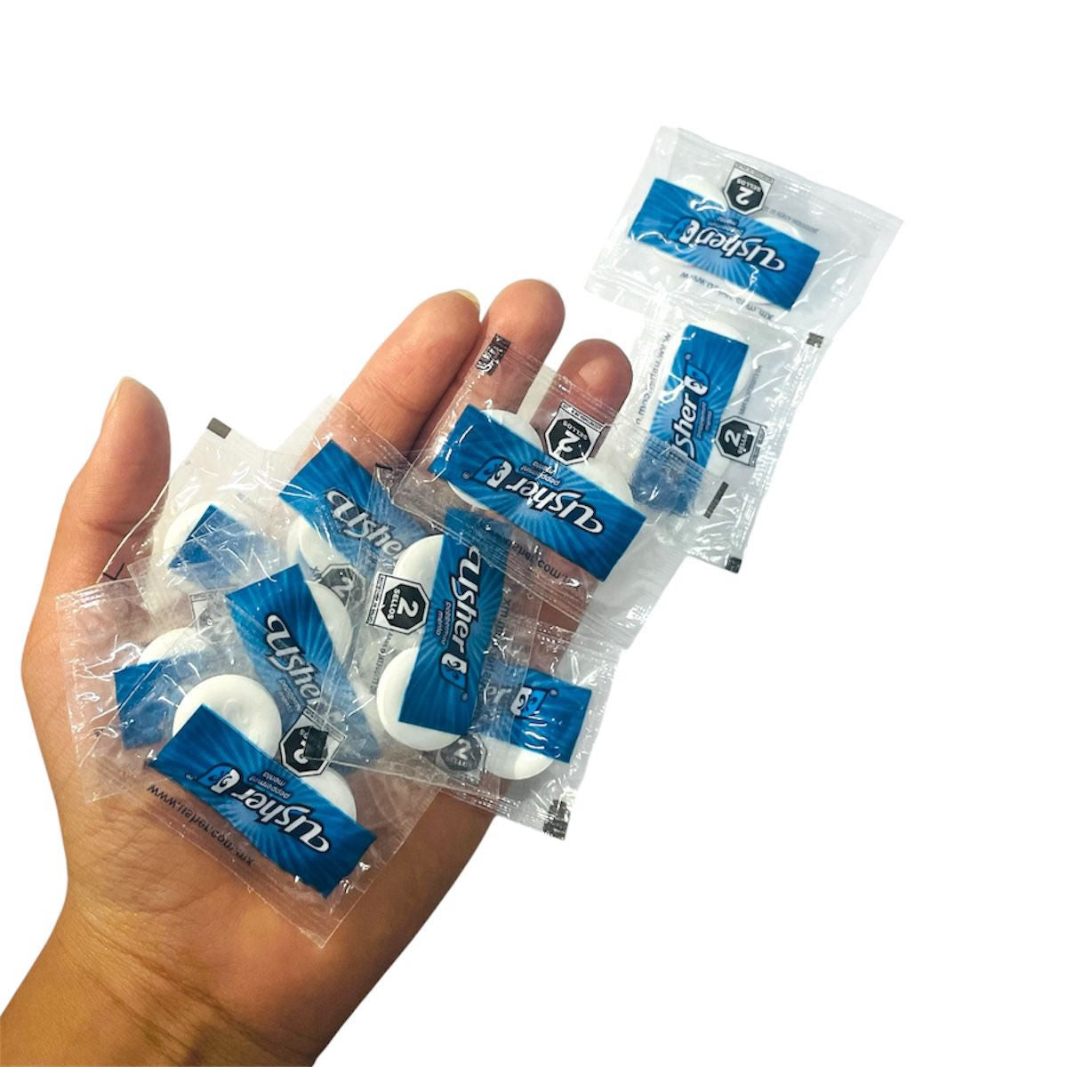 Usher Menta Pastilla Comprimida 310gr Aprox 100Pzas