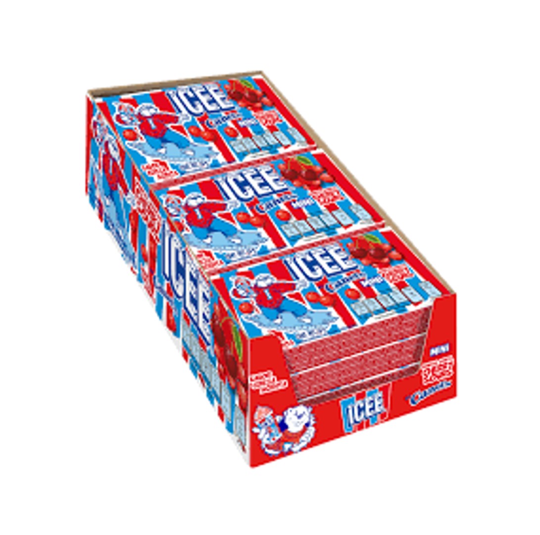 Cerecitas Aciditas Icee Sabor Cereza Roja 9 Cajas con 50g