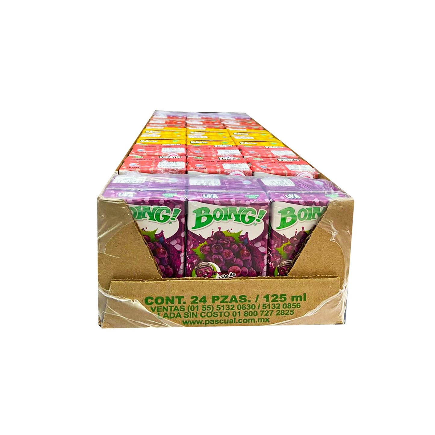 Boing Caja Surtida 24 piezas 125ml c/u