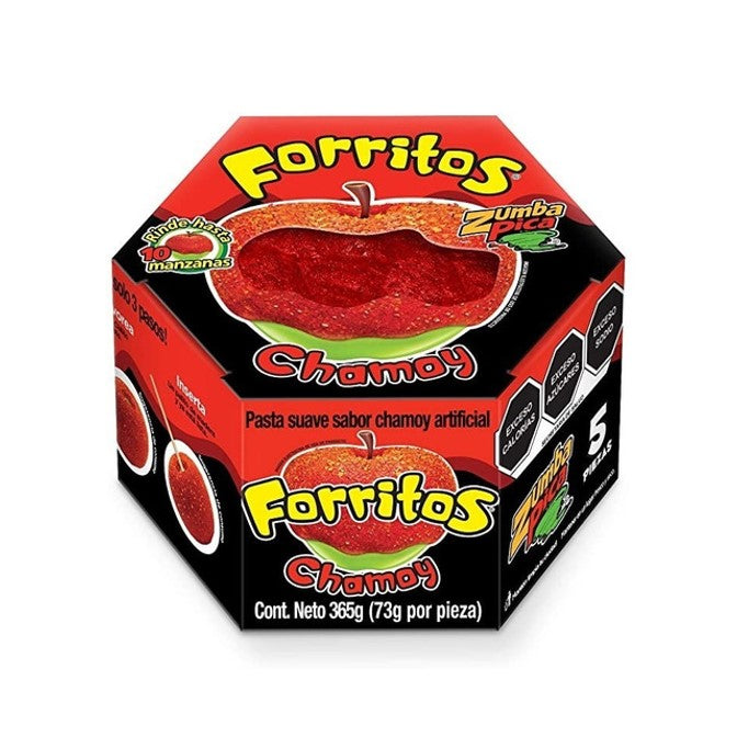 Forritos De Chamoy Para Manzanas 5 Piezas *rinde A 10pz